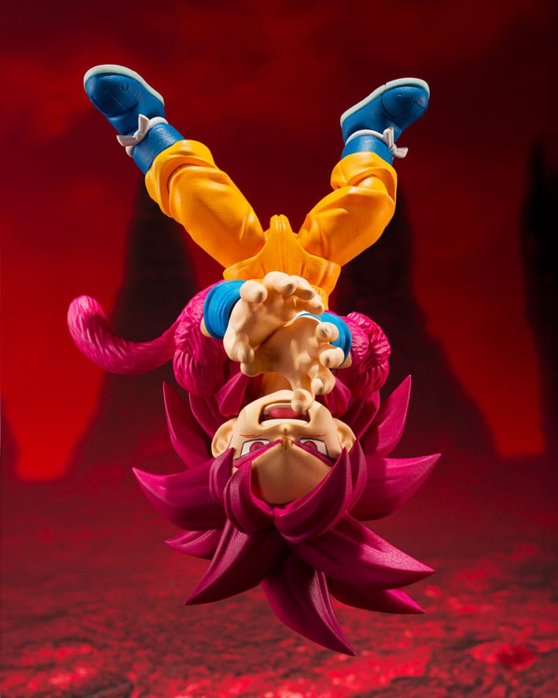 Dragon Ball Daima figurine S.H.Figuarts Super Saiyan Level 4 Son Goku (mini) 8 cm