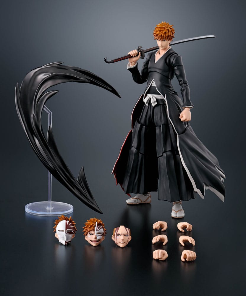 Bleach figurine S.H. Figuarts Ichigo Kurosaki Getsugatensho 16 cm