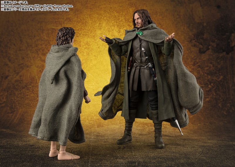 Le Seigneur des Anneaux figurines S.H. Figuarts Frodo Baggins & Gollum