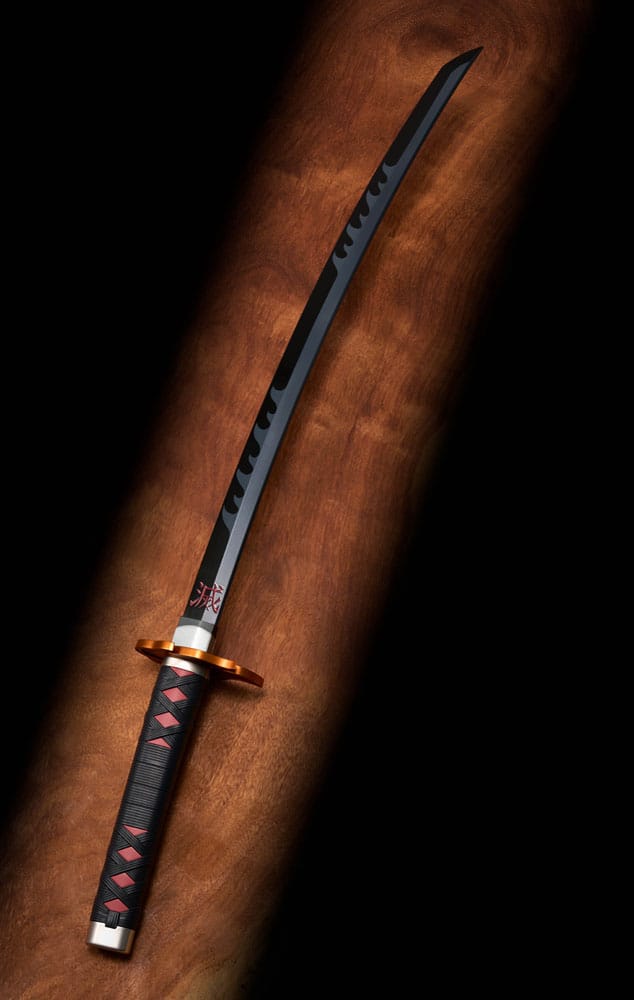 Demon Slayer : Kimetsu no Yaiba Réplique Proplica épée Nichirin (Tanjiro Kamado) Kyojuro Rengoku´s Sword Gueard Ver. 88 cm