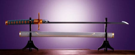 Demon Slayer : Kimetsu no Yaiba Réplique Proplica épée Nichirin (Shinobo Kocho) 88 cm