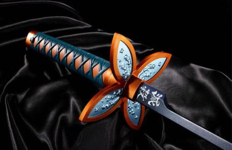 Demon Slayer : Kimetsu no Yaiba Réplique Proplica épée Nichirin (Shinobo Kocho) 88 cm