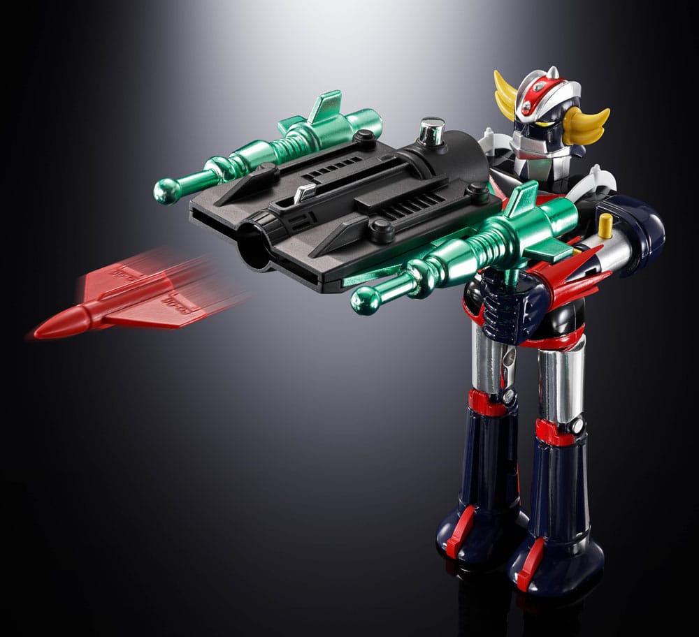 UFO Robo Grendizer figurine Chogokin Deluxe Grendizer & UFO Spazer 14 cm