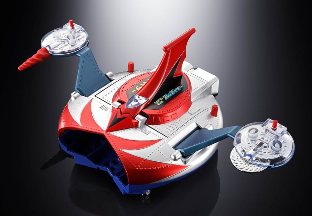 UFO Robo Grendizer figurine Chogokin Deluxe Grendizer & UFO Spazer 14 cm