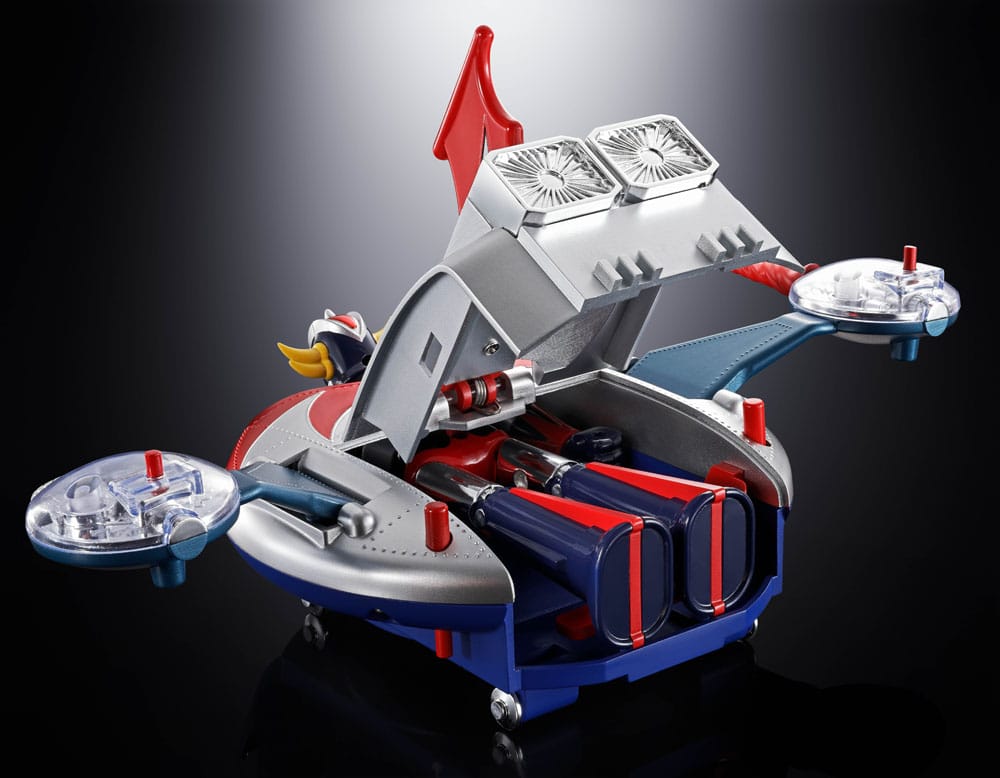 UFO Robo Grendizer figurine Chogokin Deluxe Grendizer & UFO Spazer 14 cm
