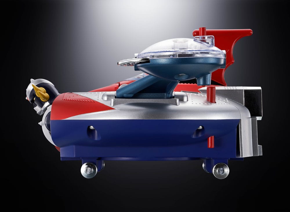 UFO Robo Grendizer figurine Chogokin Deluxe Grendizer & UFO Spazer 14 cm