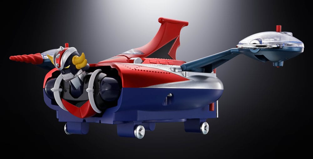UFO Robo Grendizer figurine Chogokin Deluxe Grendizer & UFO Spazer 14 cm