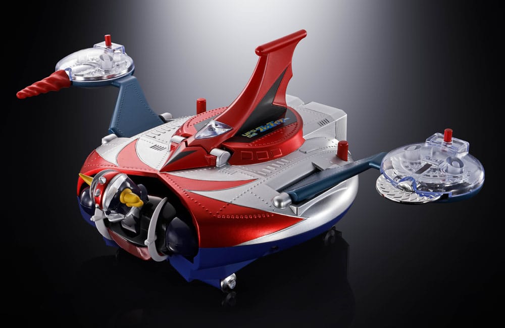 UFO Robo Grendizer figurine Chogokin Deluxe Grendizer & UFO Spazer 14 cm