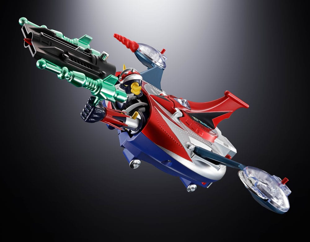 UFO Robo Grendizer figurine Chogokin Deluxe Grendizer & UFO Spazer 14 cm