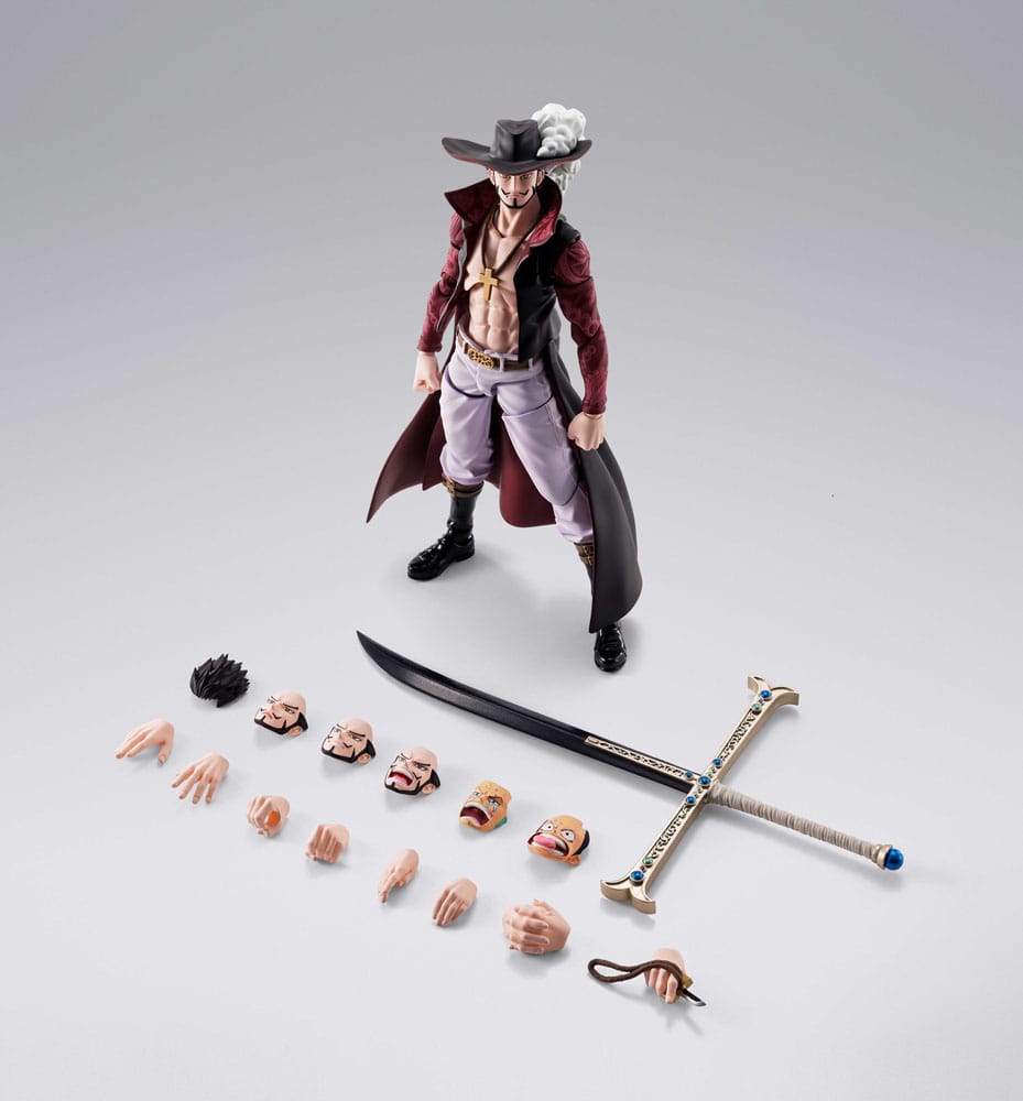 One Piece figurine S.H.Figuarts Dracule Mihawk Hawkeye 17 cm
