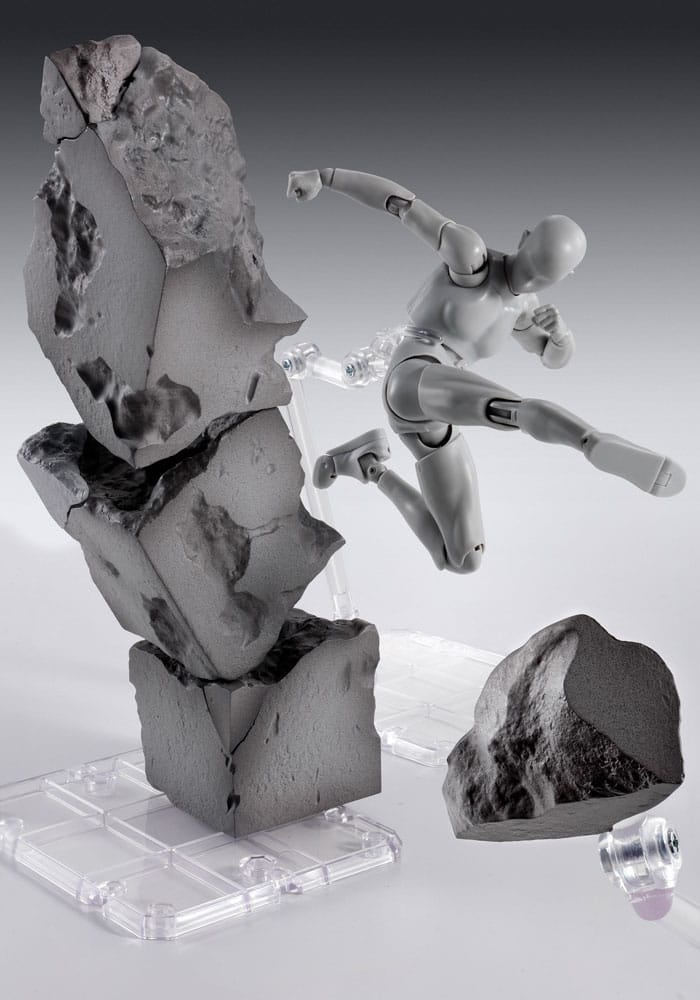 Tamashii Effect accessoire pour figurine Concrete Crash for S.H.Figuarts