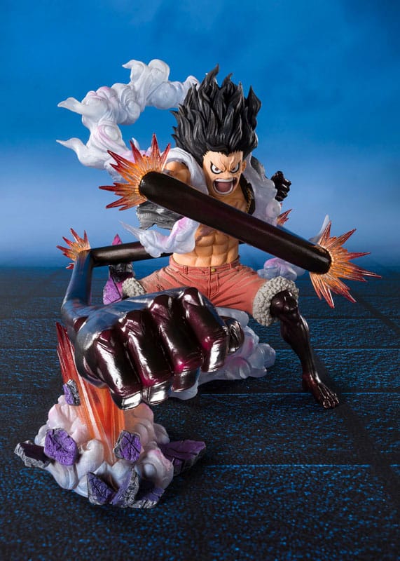 One Piece statuette PVC Figuarts ZERO Extra Battle Monkey D. Luffy Gear 4 Snake Man King Cobra 21 cm