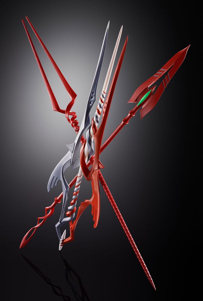 Neon Genesis Evangelion accessoires Metal Build 3 Spears Set for Eva 30th with the Spear Another Color