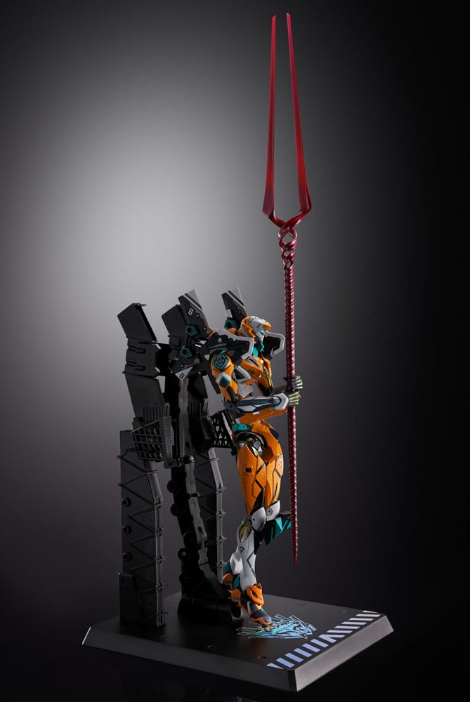 Neon Genesis Evangelion figurine Diecast Metal Build Eva Test Type-00/00 30th with the Spear of Longinus 22 cm