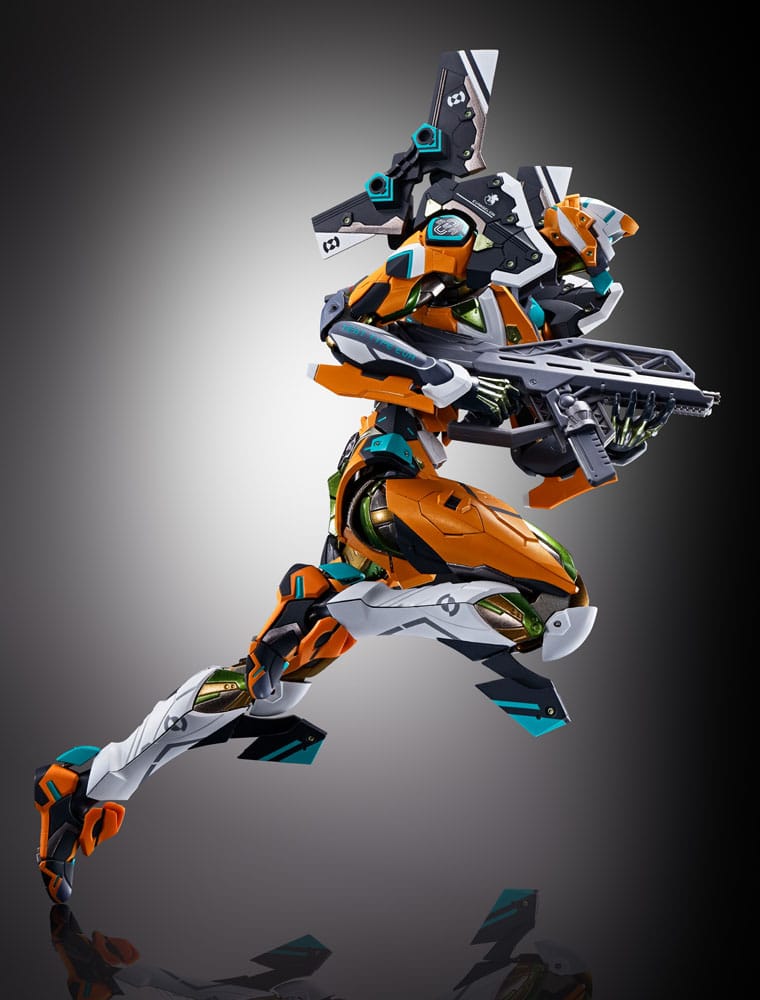 Neon Genesis Evangelion figurine Diecast Metal Build Eva Test Type-00/00 30th with the Spear of Longinus 22 cm