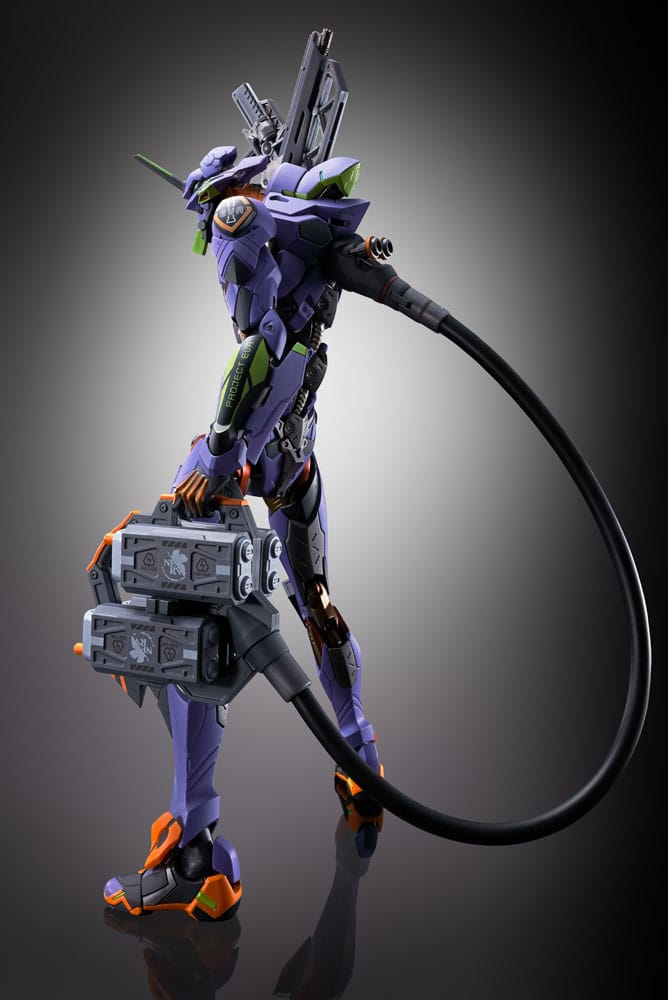 Neon Genesis Evangelion figurine Diecast Metal Build Eva Test Type-00/00 30th with the Spear of Longinus 22 cm
