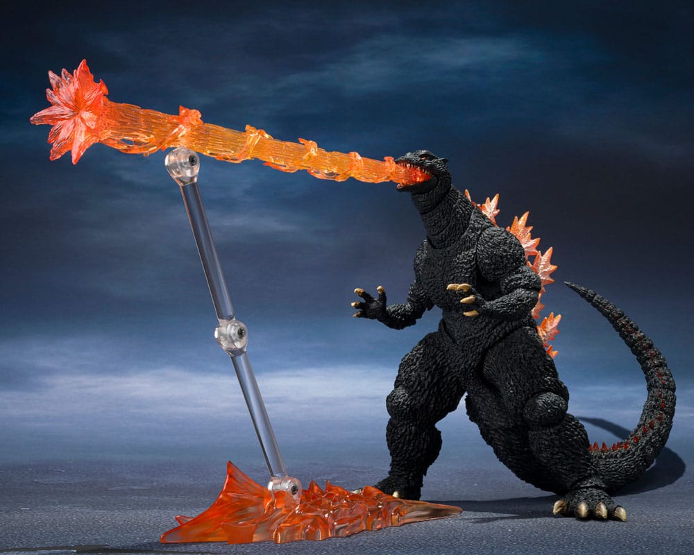 Godzilla: Final Wars figurine S.H.MonsterArts Godzilla Heat Ray Ver. vs. New Gotengo 16 cm