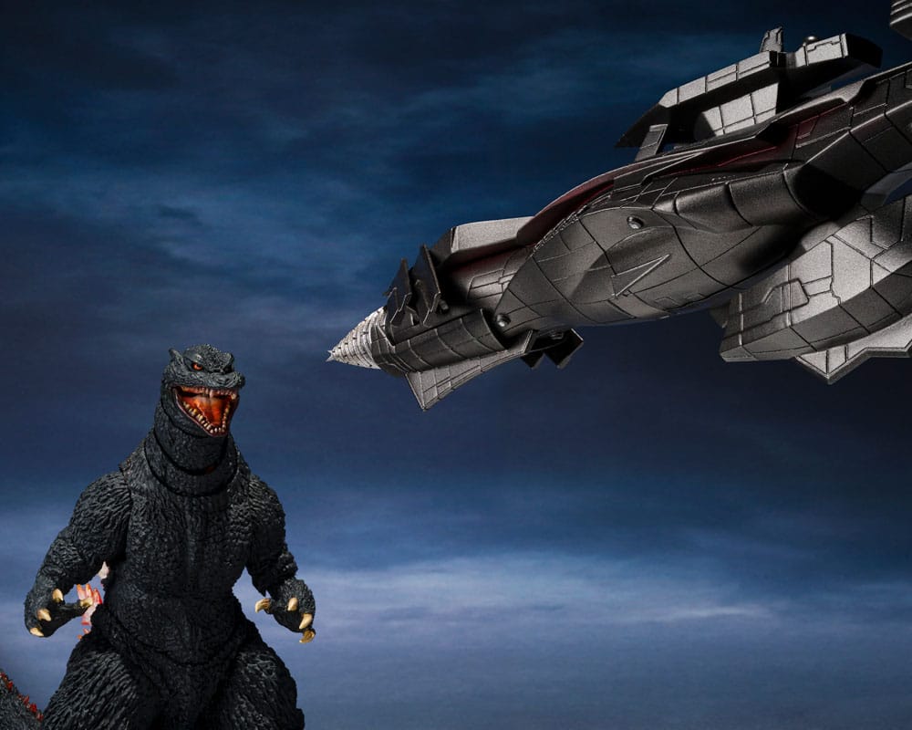 Godzilla: Final Wars figurine S.H.MonsterArts Godzilla Heat Ray Ver. vs. New Gotengo 16 cm