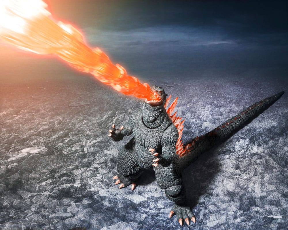 Godzilla: Final Wars figurine S.H.MonsterArts Godzilla Heat Ray Ver. vs. New Gotengo 16 cm