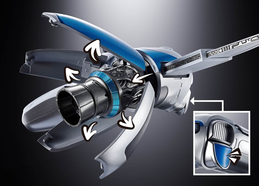 Astro Bot figurine Chogokin Astro Bot & Dual Speeder