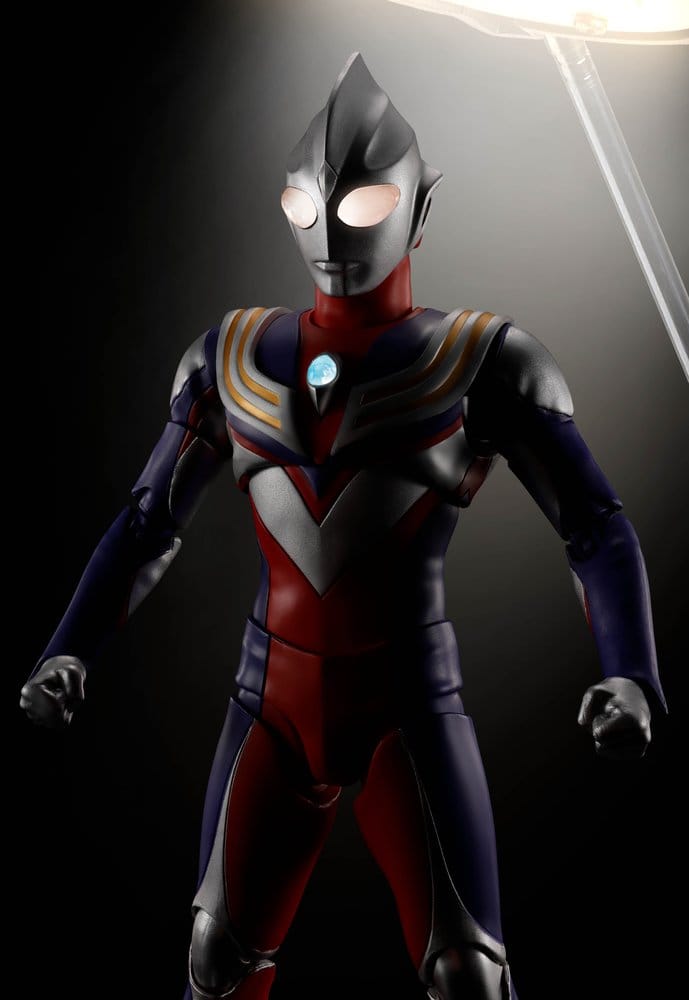 Ultraman Series figurine S.H.Figuarts Shinkocchou Seihou Ultraman Tiga Multi Type 30th Anniversary Edition 15 cm