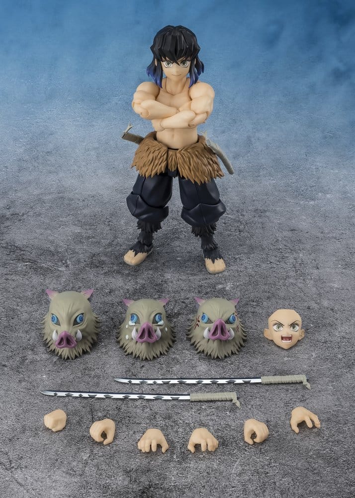 Demon Slayer: Kimetsu no Yaiba figurine S.H. Figuarts Inosuke Hashibira 14 cm