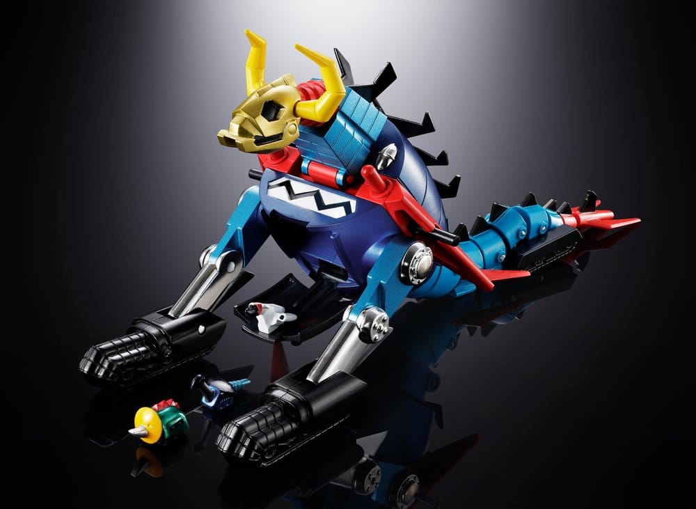 Dino Mech Gaiking figurine Chogokin Daikumaryu & Gaiking 20 cm