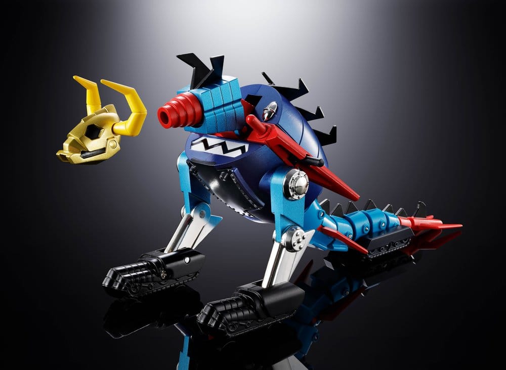 Dino Mech Gaiking figurine Chogokin Daikumaryu & Gaiking 20 cm