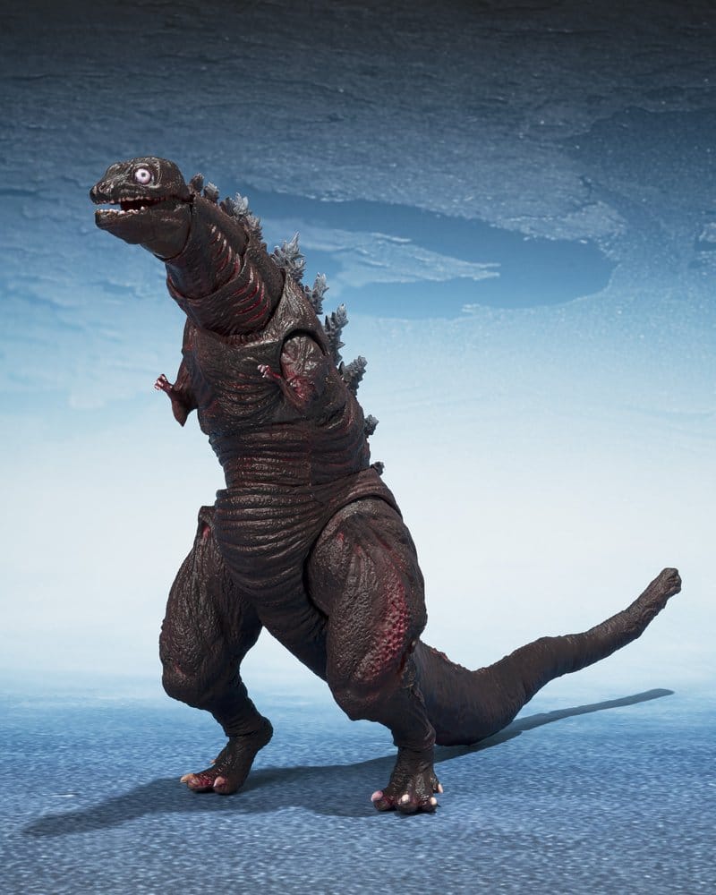Godzilla 2016 Pack 3 figurines S.H.MonsterArts The Second Form, Thrid Form, Giant Unidentified Creature Set