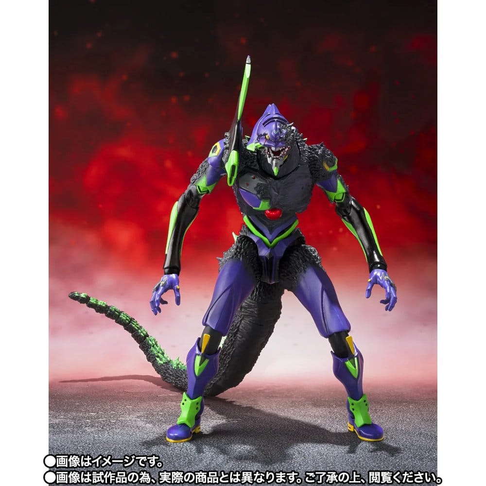 Evangelion figurine S.H.MonsterArts Test Type-01 "G" Awakening Form 15 cm