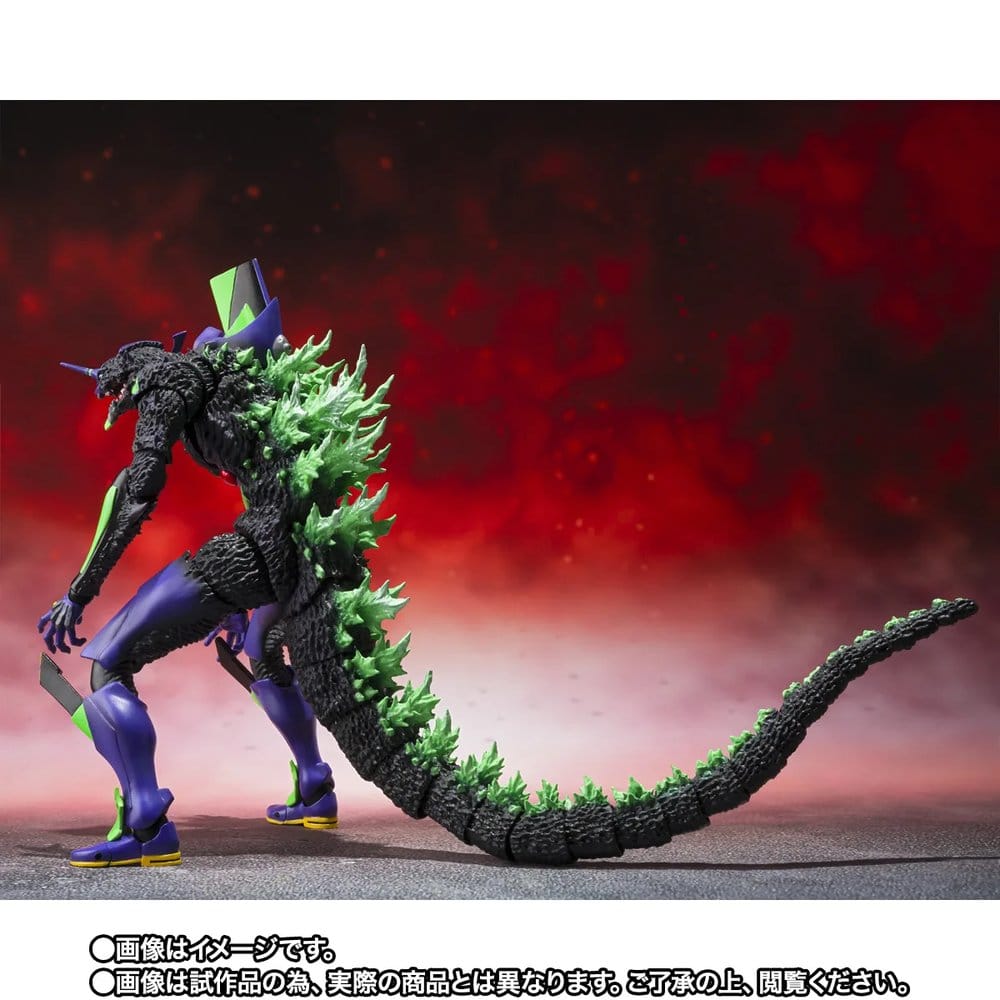Evangelion figurine S.H.MonsterArts Test Type-01 "G" Awakening Form 15 cm