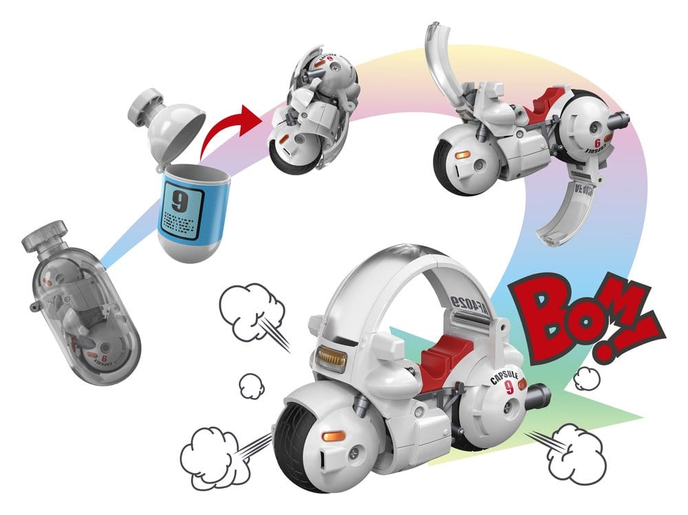 Dragon Ball Changearts Capsule Hoi-Poi No. 9 Bulma's Motorcycle
