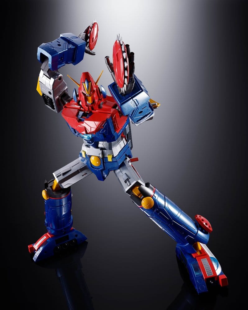 Chodenji Robot Combattler V figurine Diecast Soul of Chogokin GX-121 Combattler V6 26 cm