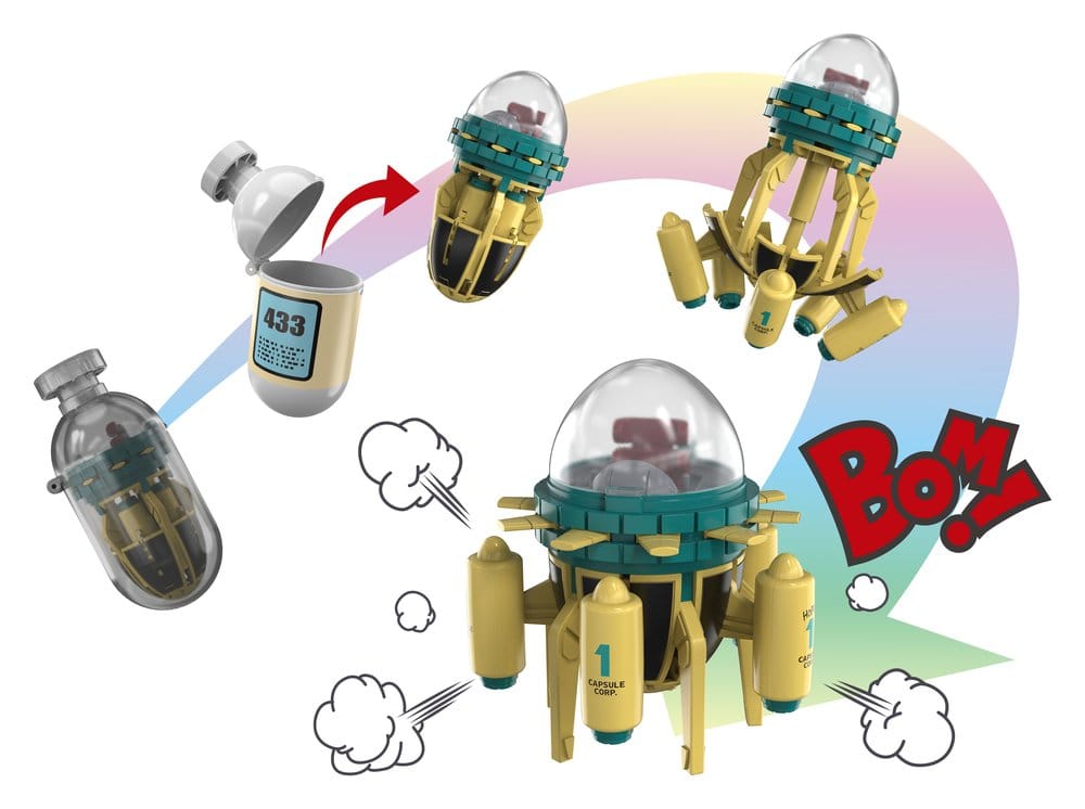 Dragon Ball Z figurine Changearts Hoi-Poi Capsule No. 433 Trunks's Time Machine 8 cm