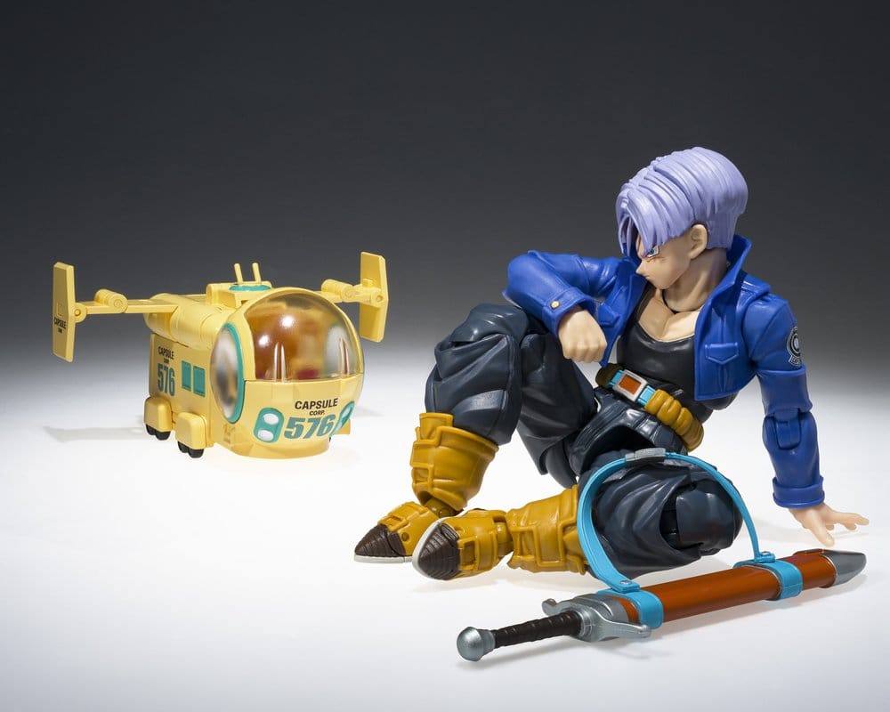Dragon Ball Z figurine Changearts Hoi-Poi Capsule No. 576 Bulma's Airplane 8 cm