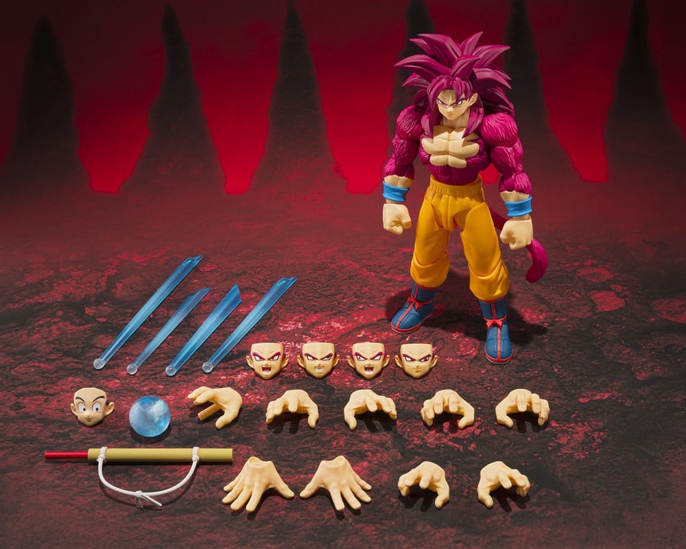 Dragon Ball figurine S.H. Figuarts Super Saiyan 4 Son Goku -Daima- 15 cm