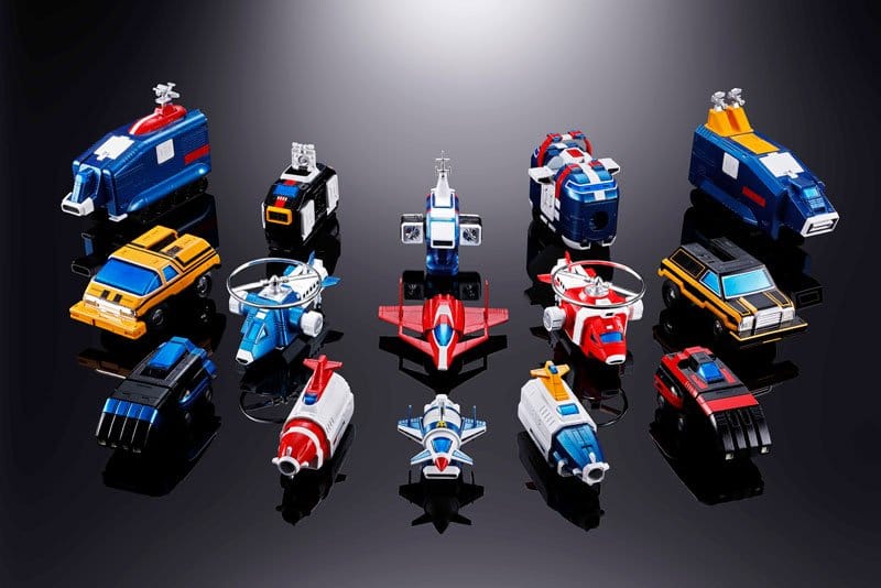 Armored Fleet Dairugger XV figurine Diecast Soul of Chogokin GX-88