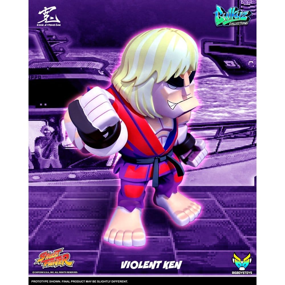 Street Fighter Bulkyz figurine vinyle Violent Ken 30 cm