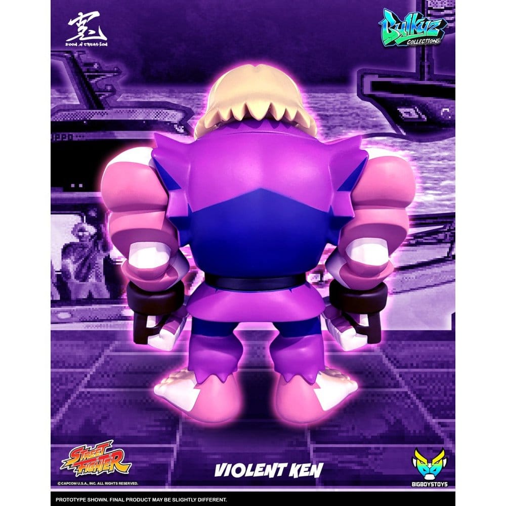 Street Fighter Bulkyz figurine vinyle Violent Ken 30 cm