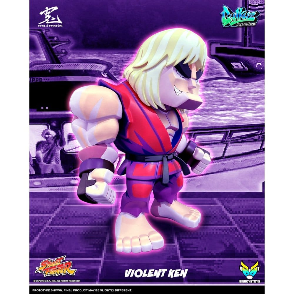 Street Fighter Bulkyz figurine vinyle Violent Ken 30 cm