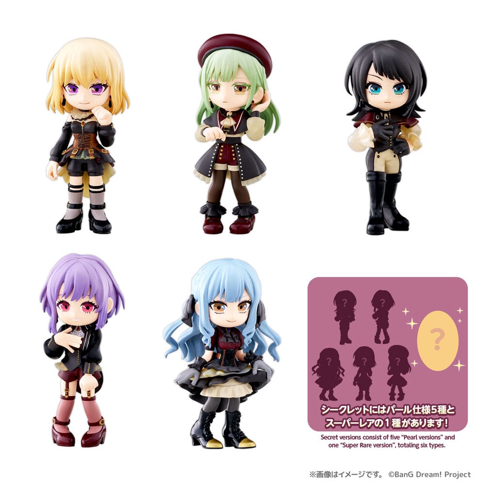 BanG Dream! Ave Mujica assortiment figurines PVC PalVerse 9 cm (6)