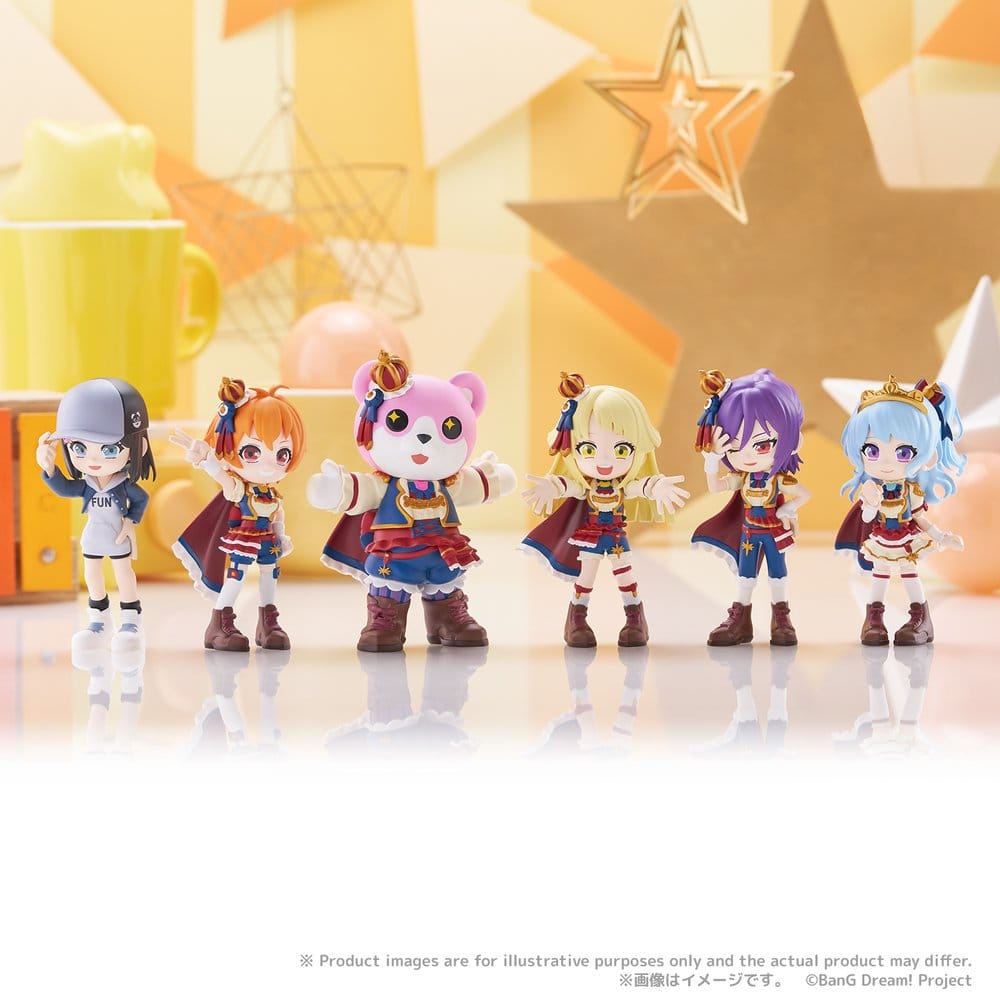 BanG Dream! présentoir boîte-mystère figurines mini PalVerse Hello, Happy World! (6)