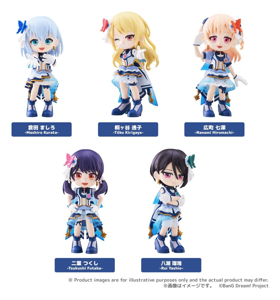 BanG Dream! Blind Box présentoir figurines mini PalVerse Morfonica (6)