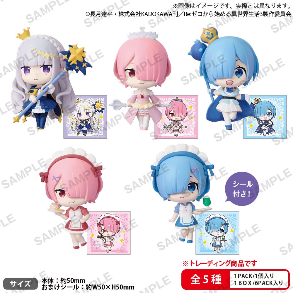 Re:Zero Starting Life in Another World assortiment figurines PVC Rich Birthday Life 2025 Box Ver. 5 cm (6)