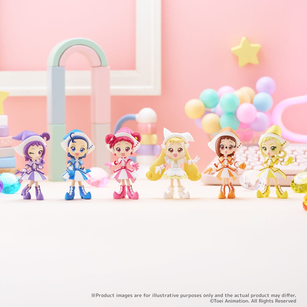 Ojamajo Doremi "Dokkan!" assortiment boîte-mystère figurines PVC PalVerse 9 cm (6)