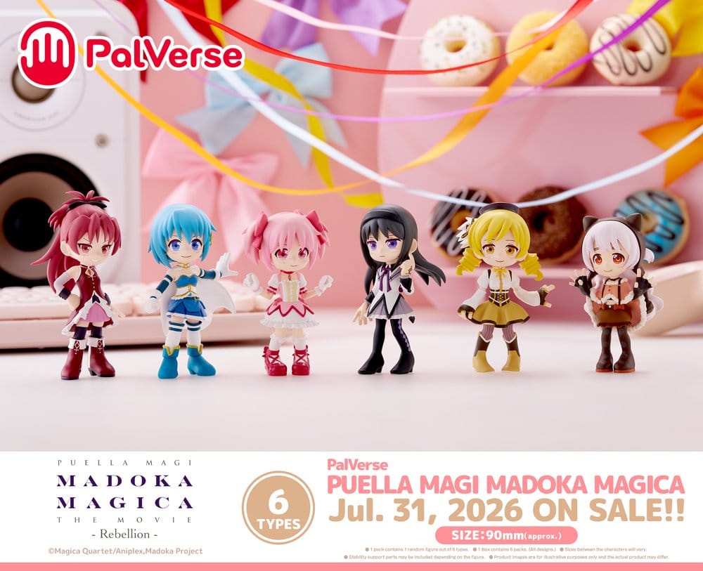 Puella Magi Madoka Magica PalVerse Collection assortiment figurines PVC Box Ver. 9 cm (6)