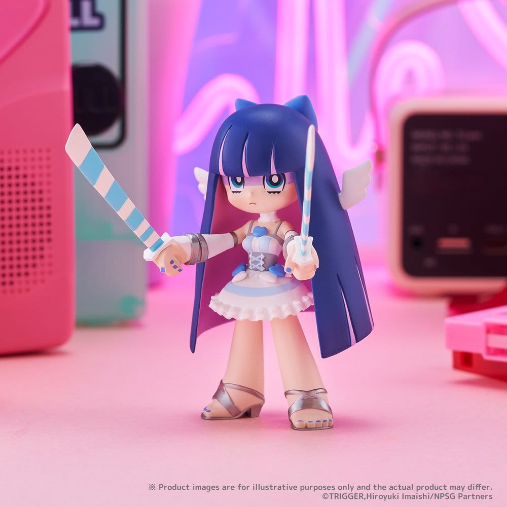 Panty & Stocking with Garterbelt Blind Box présentoir figurines mini PalVerse New (6)
