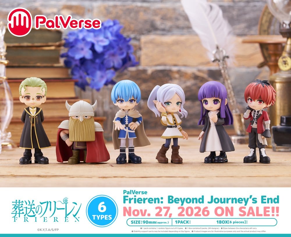 Frieren: Beyond Journey's End Blind Box présentoir figurines mini PalVerse (6)
