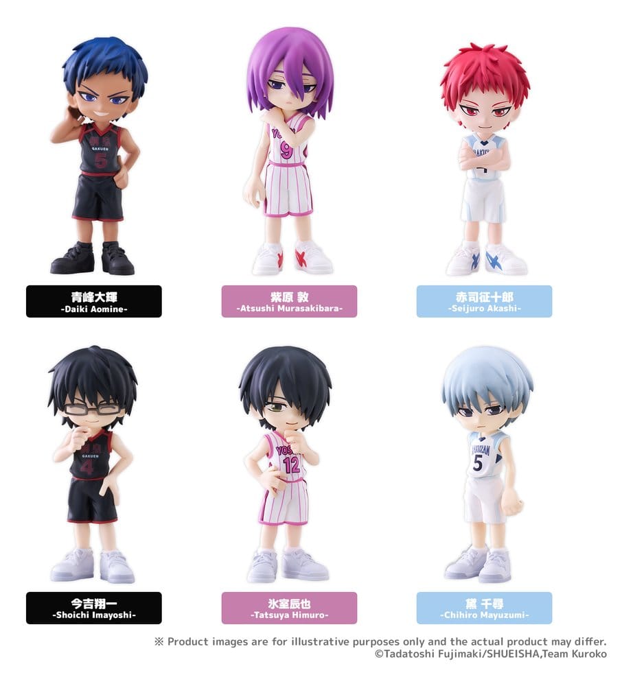 Kuroko's Basketball blind box assortiment PalVerse figurines mini vol.2 (6)