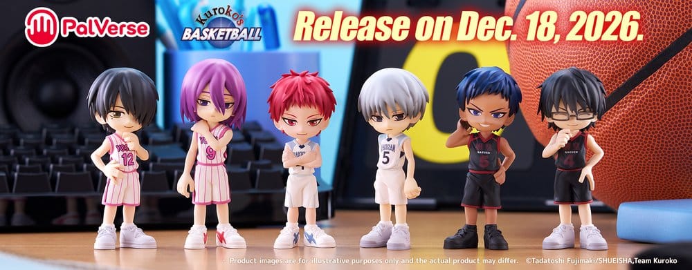 Kuroko's Basketball blind box assortiment PalVerse figurines mini vol.2 (6)